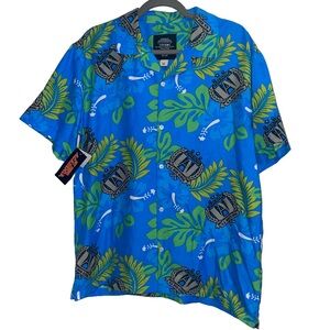 NWT My Hero Academia UA High School Funimation Polo Anime Cartoon Resort Summer